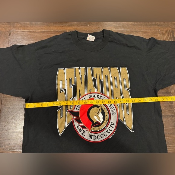 Vtg ‘91 Ottawa Senators T-Shirt ~ Single Stitch - Picture 5 of 8